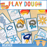 Weather Play Dough Mats - Playdough Mats - Fine Motor Visu