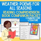 Weather: Poems for All Seasons Reading Comprehension & Boo
