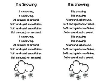 Weather Poetry Pack By Freckled In Kinder 