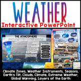 Weather PowerPoint Google Slides Interactive Climate Zones