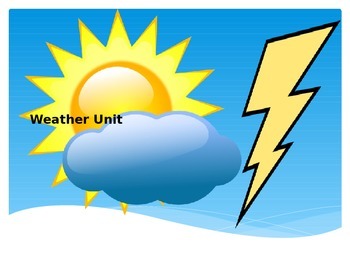 Preview of Weather Powerpoint