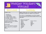 Weather Project Based Learning Meteorologist Experience