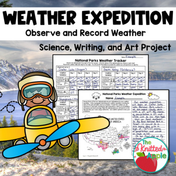 Preview of Weather Project- Observe and Record {Science and Writing}