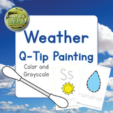 Weather Q-tip Painting
