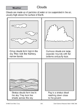 Weather: Questions, a Game, and Clouds by Evan-Moor Educational Publishers