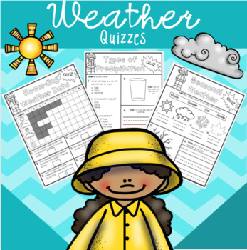 Preview of Weather Quizzes