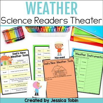 Preview of Weather Readers Theater - Natural Disasters Comprehension Worksheets