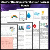Weather Reading Comprehension Passages Bundle