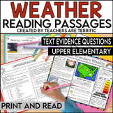 Weather Reading Passages Print & Read