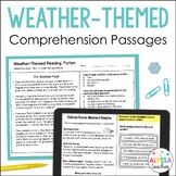 Weather Reading Passages and Questions | Digital and Print