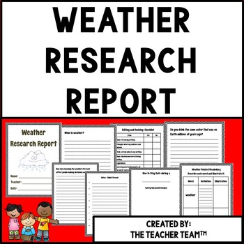 weather topics for research papers