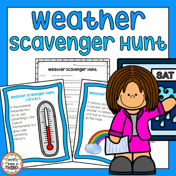 Preview of Weather Scavenger Hunt