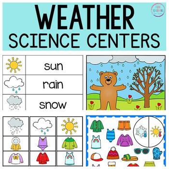 Weather Science Activities by Fun Learning for Kids | TpT