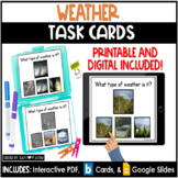 Weather | Science Task Cards | Boom Cards
