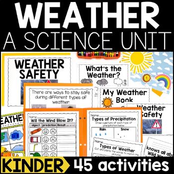 Preview of Weather Worksheets & Activities | Weather Tools, Severe Weather, & Much More!