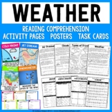 Weather Science Unit - Reading Passages, Activities, Poste