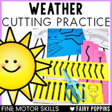 Weather Scissor Skills Cutting Practice Worksheets