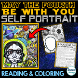 May the 4th Be With You Activities Coloring Pages Star Sel