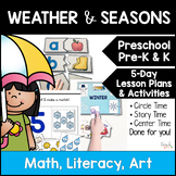 Weather Activities for Preschool & PreK - Weather & Season