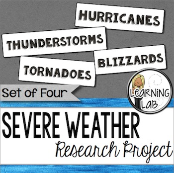 Preview of Weather (Severe Weather) Guided Research Project