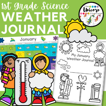 Weather and Climate First Grade Bundle by The Unicorn Classroom | TpT