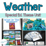 Weather Theme Unit For Special Education - Target Reading,