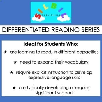 Weather Special Education Reading Series with AUDIO | TpT