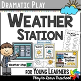 Weather Station Dramatic Play Pretend Play Printables for 