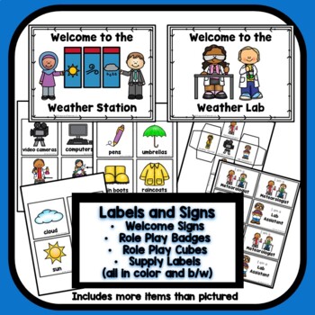 Basic Preschool Weather Station The Basic Preschool Weather