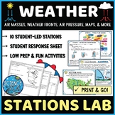 Weather Stations Lab Activity - Student Led Weather Lab Stations