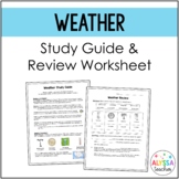 Weather Study Guide and Review Worksheet (SOL 4.4)