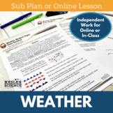 Weather - Sub Plans - Print or Digital