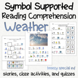 Weather - Symbol Supported Picture Reading Comprehension f