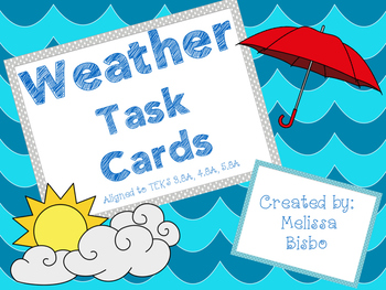 Preview of Weather Task Cards