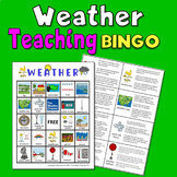Weather Teaching Bingo