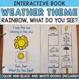 Weather Theme Interactive Adapted Books - Dollar Deal!