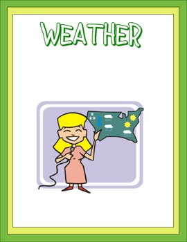 Preview of Weather Thematic Unit