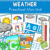 Weather Themed Preschool Math and Literacy Centers