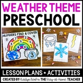 Weather PreK | Preschool Curriculum & Lesson Plans | Sprin