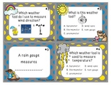 Weather Tools Task Cards