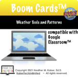 Weather Tools and Patterns Test Prep Boom Cards™
