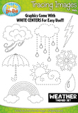 Weather Tracing Image Clipart {Zip-A-Dee-Doo-Dah Designs}