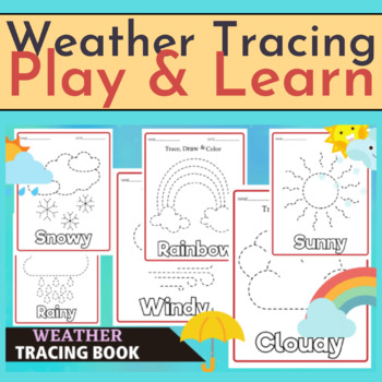 Preview of Weather Tracing Worksheets