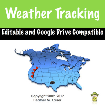 Preview of Weather Tracking in Excel