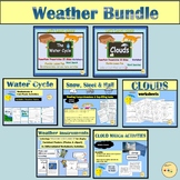 Weather Unit Bundle Water Cycle Types of Clouds Presentati