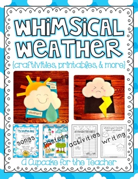 Preview of Weather Unit | Craftivities, Printables, & More!