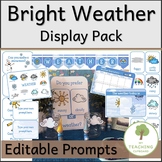 Weather Unit Investigations Display Pack - Hands on Kinder