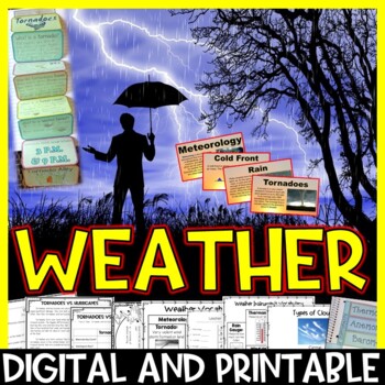 Preview of Weather & Climate BUNDLE: Instruments, Types of Storms, Clouds, Fronts, Symbols