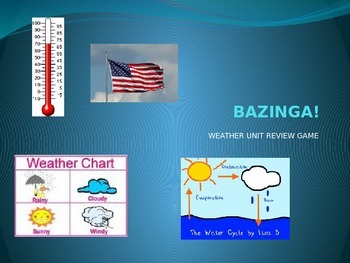 Preview of Weather Unit Review Game