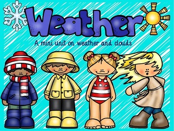 Preview of Weather Unit / Weather Activities / 2nd grade Weather